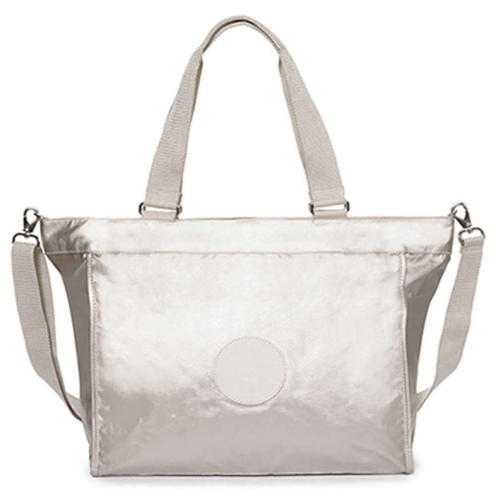 Ijdelheid Achternaam bronzen Kipling New Shopper S Bag Silver buy and offers on Dressinn