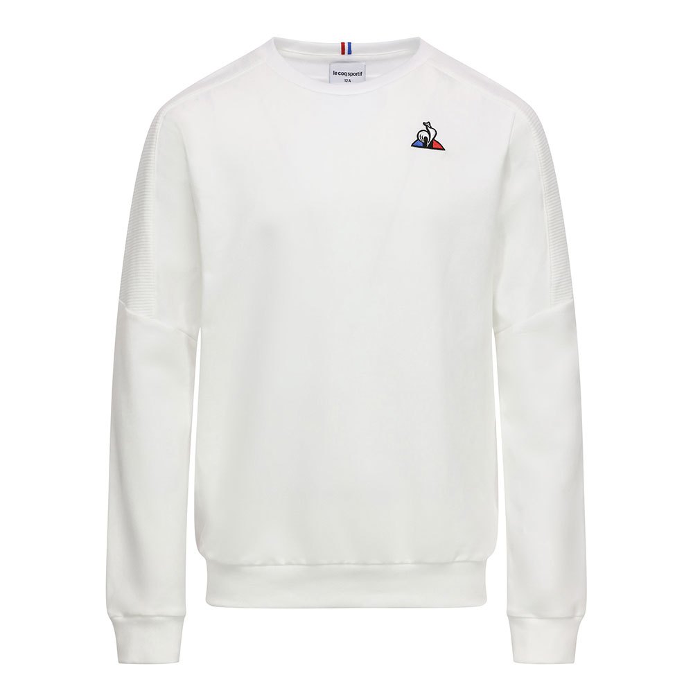 Sweatshirts And Hoodies Le Coq Sportif Tech Crew Nº1 Sweatshirt White