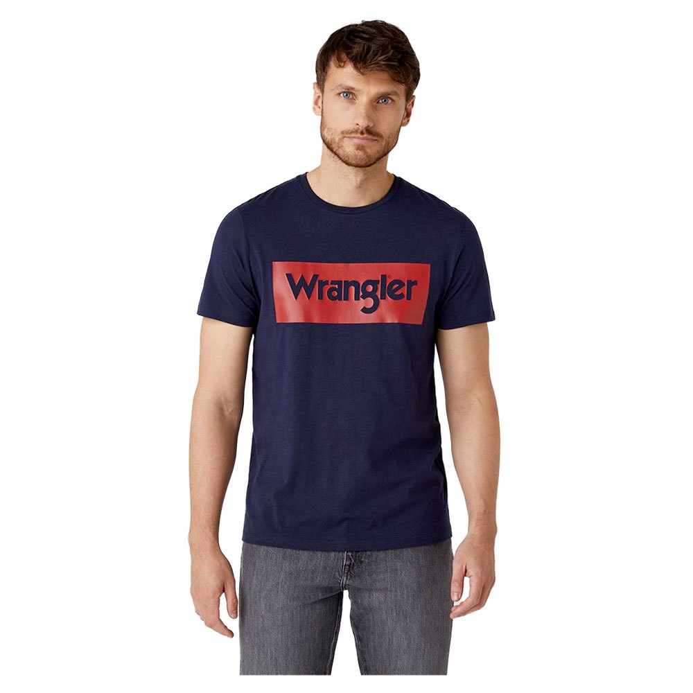 T-shirts Wrangler Logo Blue