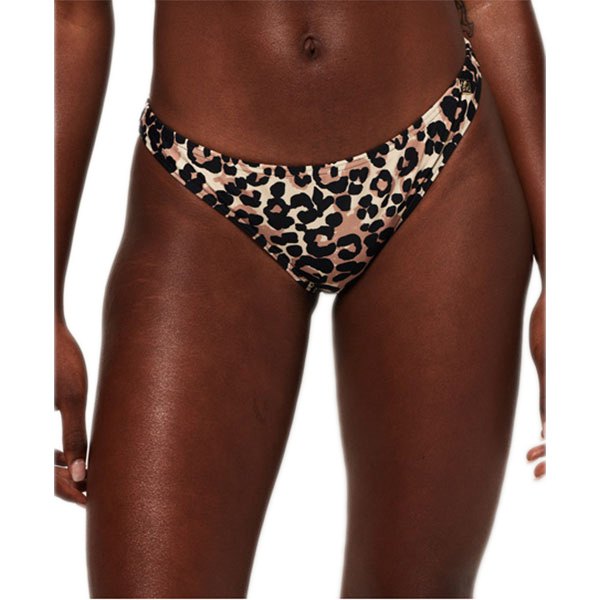 Superdry Leopard Cheeky Bikini Bottom 