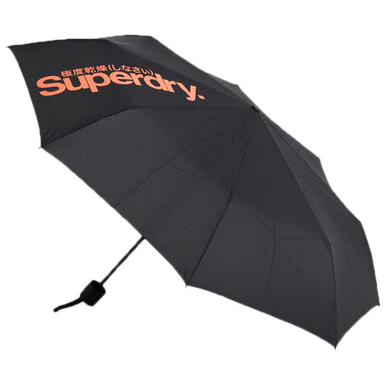 Parapluies Superdry Parapluie Minilite Black / Orange
