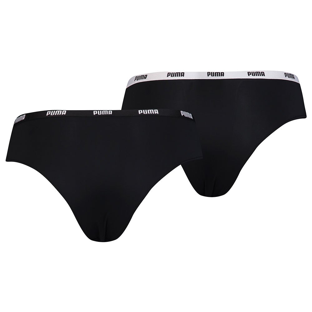 Puma underwear Brazilian Microfiber 2 Pack Black, Dressinn