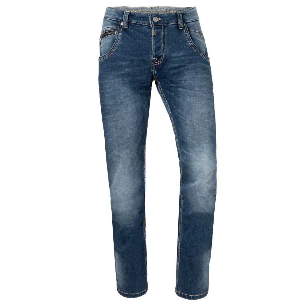 Pants Timezone Regular Haroldtz Rough Jeans Blue