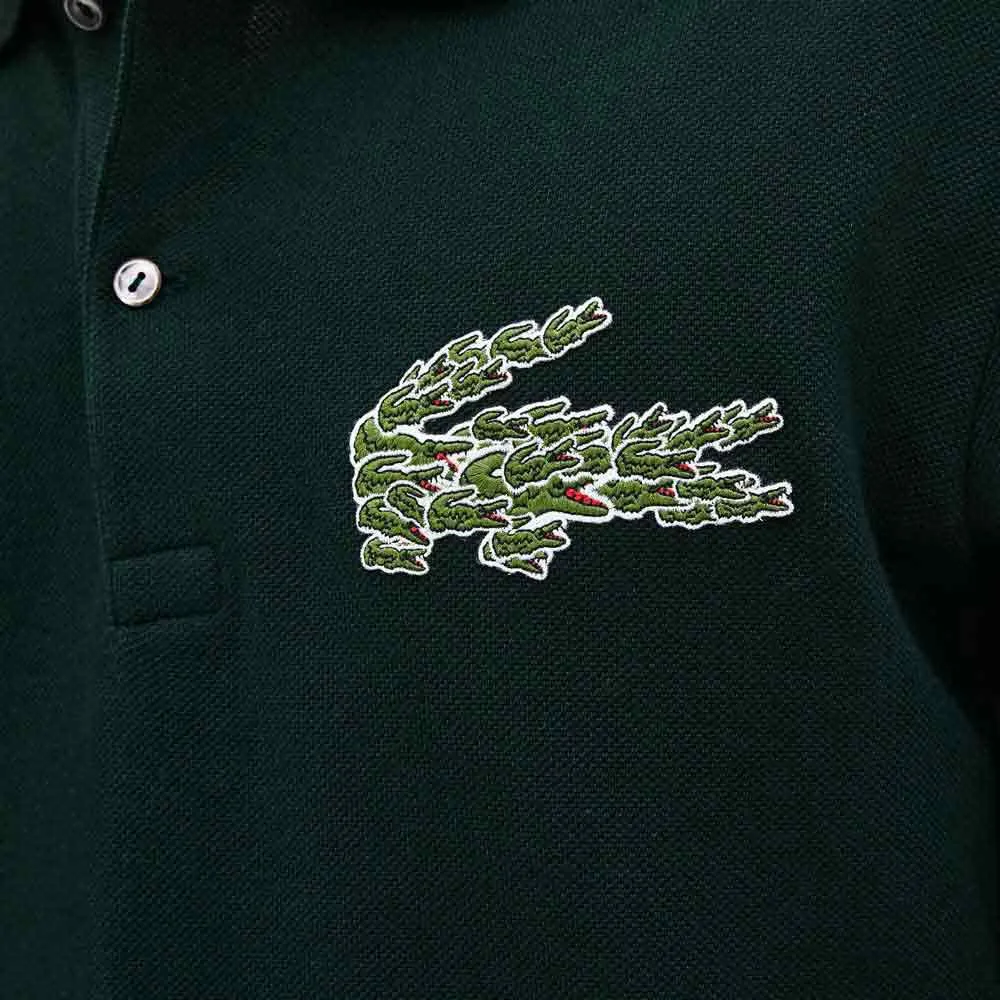 polo lacoste multi croco