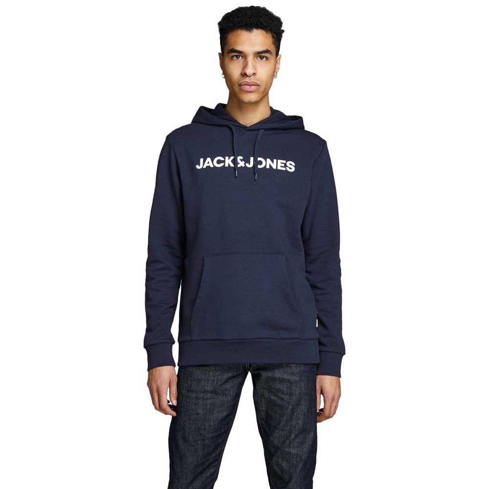 Sweatshirts And Hoodies Jack & Jones Corp Logo Hoodie Blue