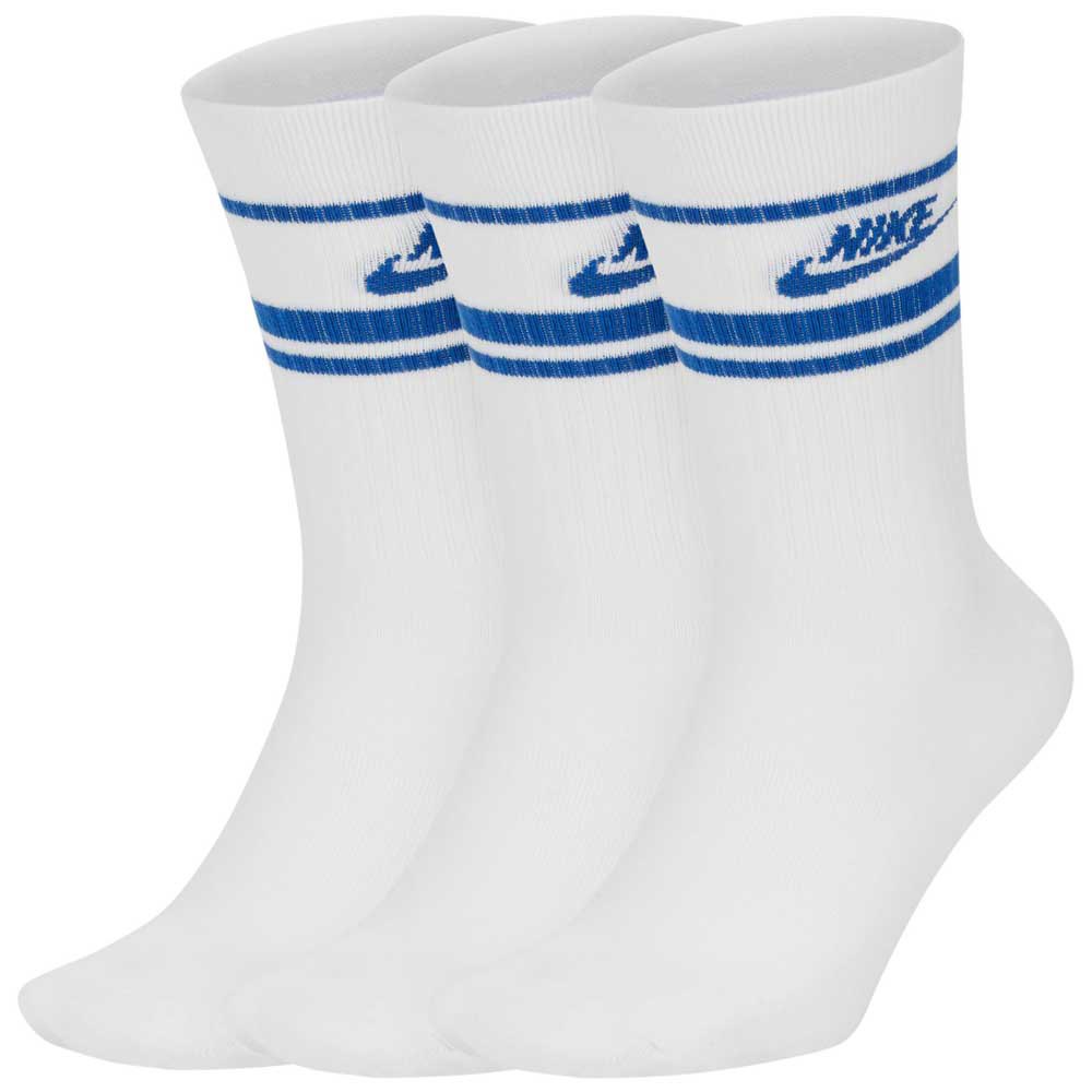 Socks Nike Sportswear Crew Essential Stripe Socks White