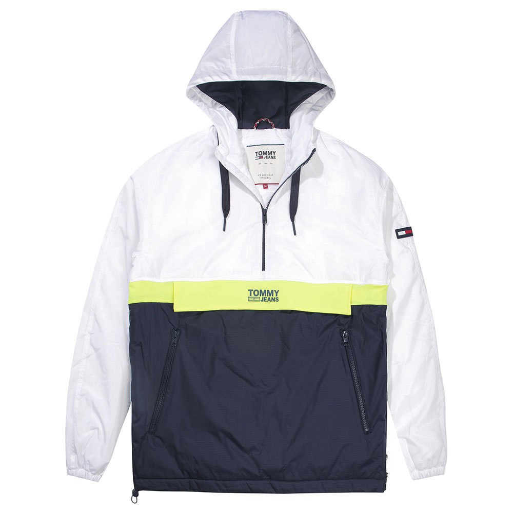 tommy jeans outdoors colorblock popover