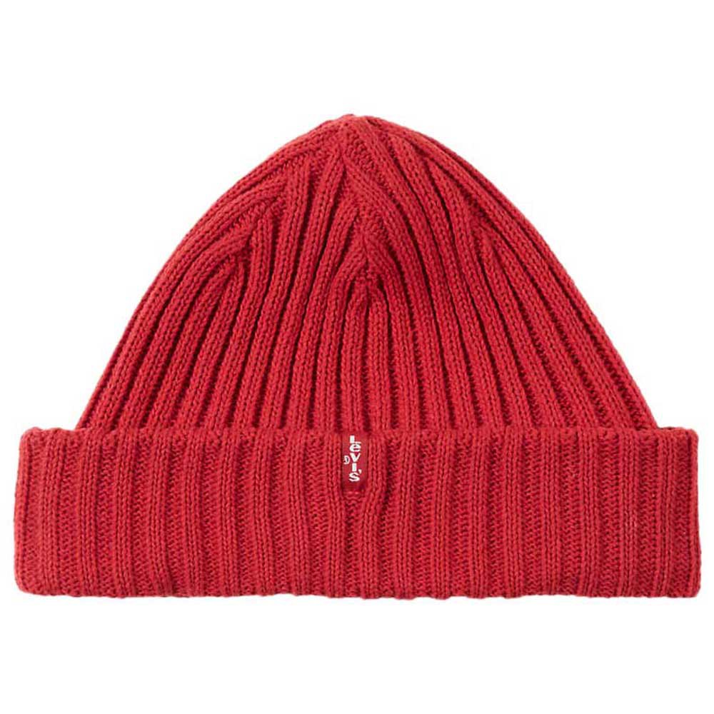 Women Levi´s® Ribbed Beanie Red