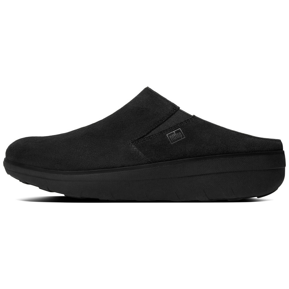 Shoes Fitflop Loaff Suede Clogs Black