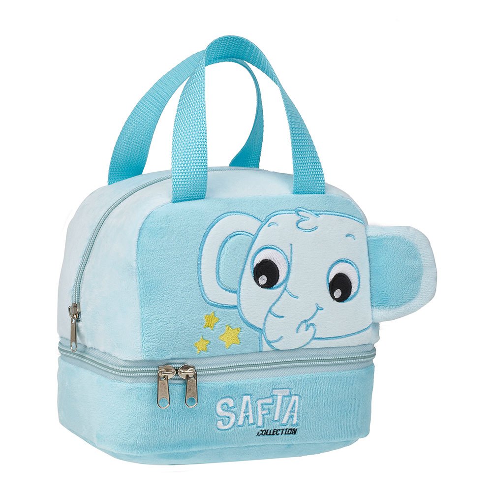 Suitcases And Bags Safta Plush Elephant Lunch Bag Blue