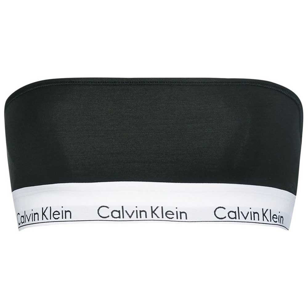Clothing Calvin Klein Strapless Modern Bandeau Bra Black