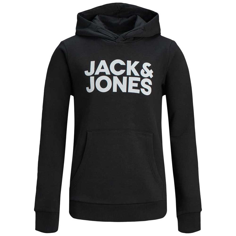 Sweatshirts And Hoodies Jack & Jones Corp Logo Hoodie Black