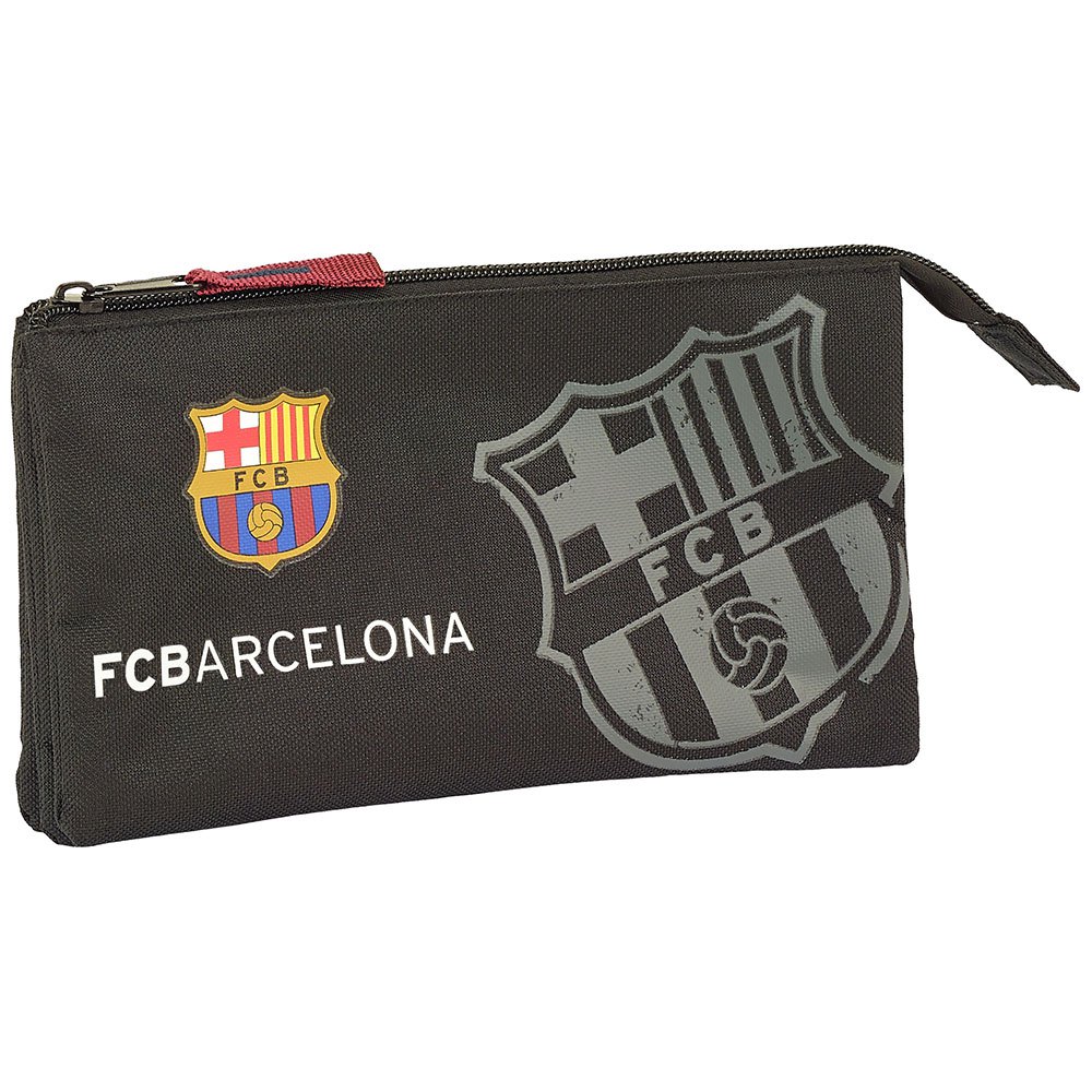 Cases Safta FC Barcelona Casual Triple Pencil Case Black