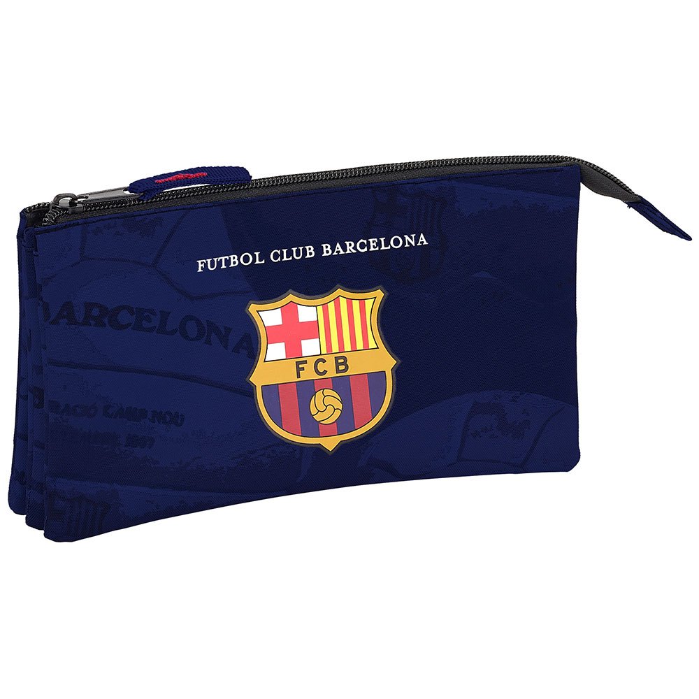  Safta FC Barcelona Casual Triple Pencil Case Blue