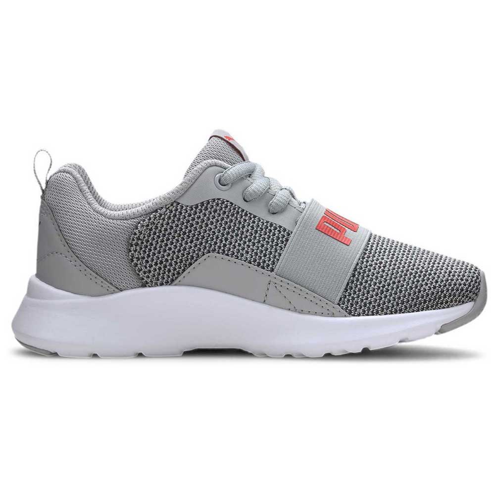 Shoes Puma Wired Knit PS Trainers Grey