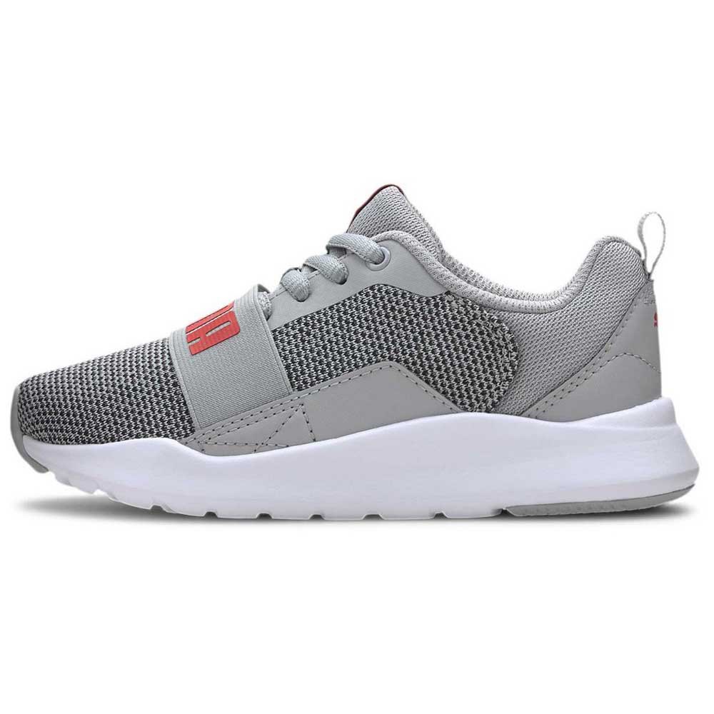 Shoes Puma Wired Knit PS Trainers Grey