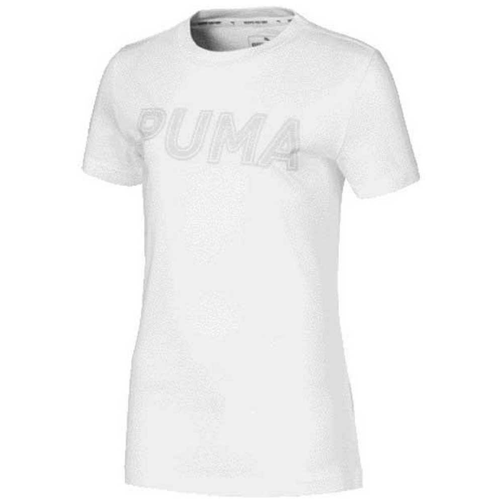 Clothing Puma Modern Sports Logo Short Sleeve T-Shirt White