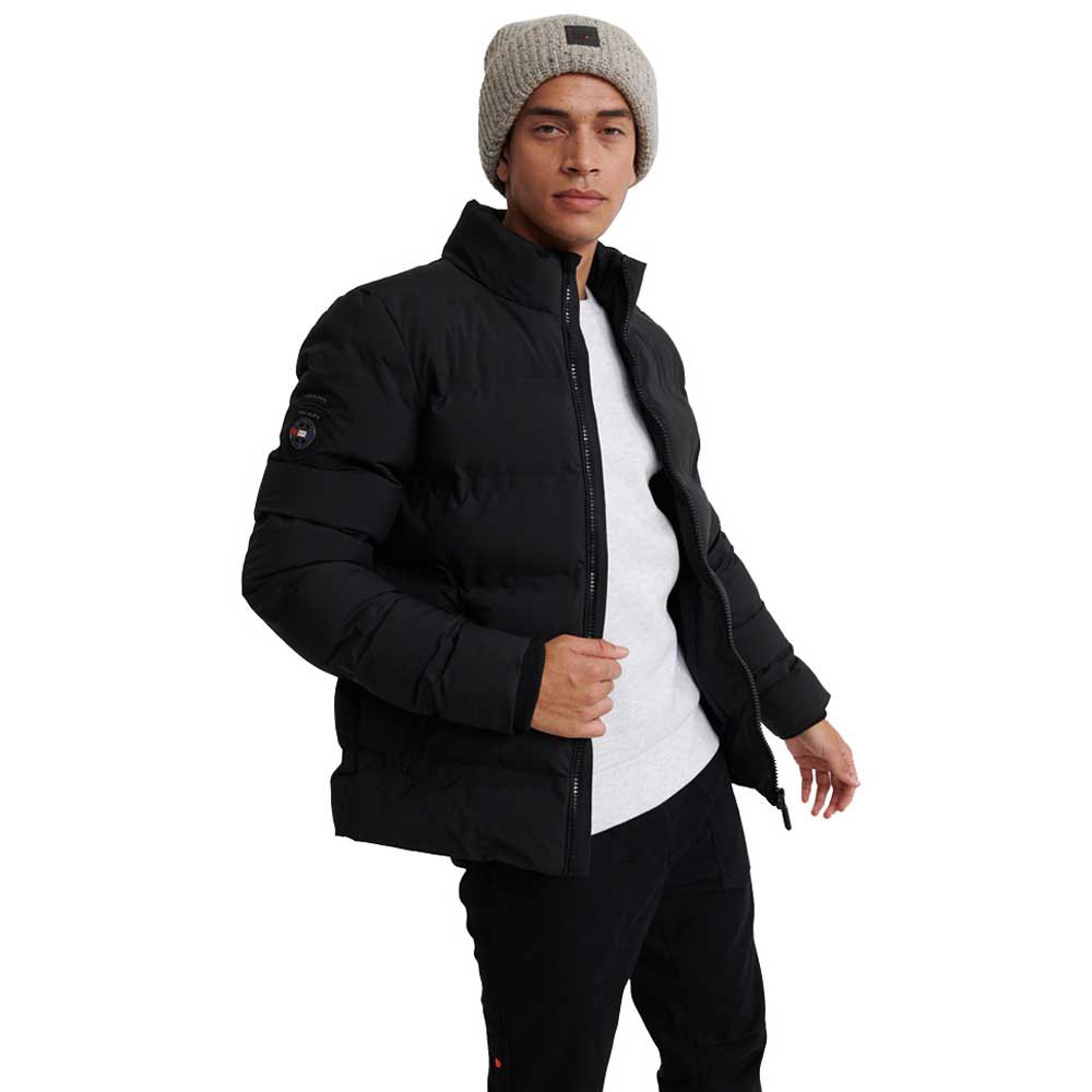 Clothing Superdry Ultimate Radar Quilted Puffer Black