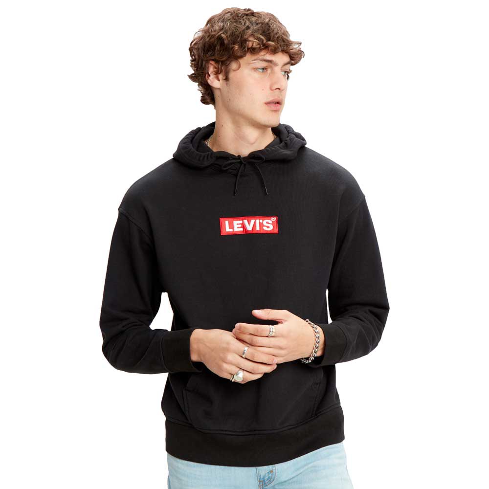 Men Levi´s® Relaxed Graphic Hoodie Black