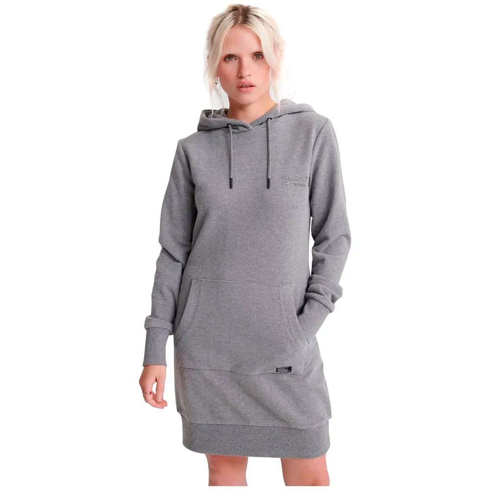 superdry sweatkleid orange label