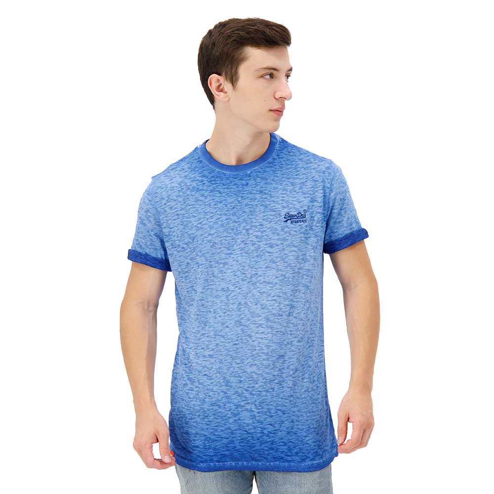 T-shirts Superdry Orange Label Low Roller Short Sleeve T-Shirt Blue