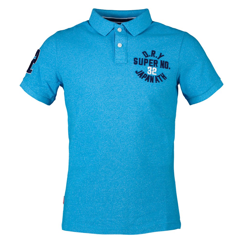 Polo shirts Superdry Classic Superstate Short Sleeve Polo Shirt Blue