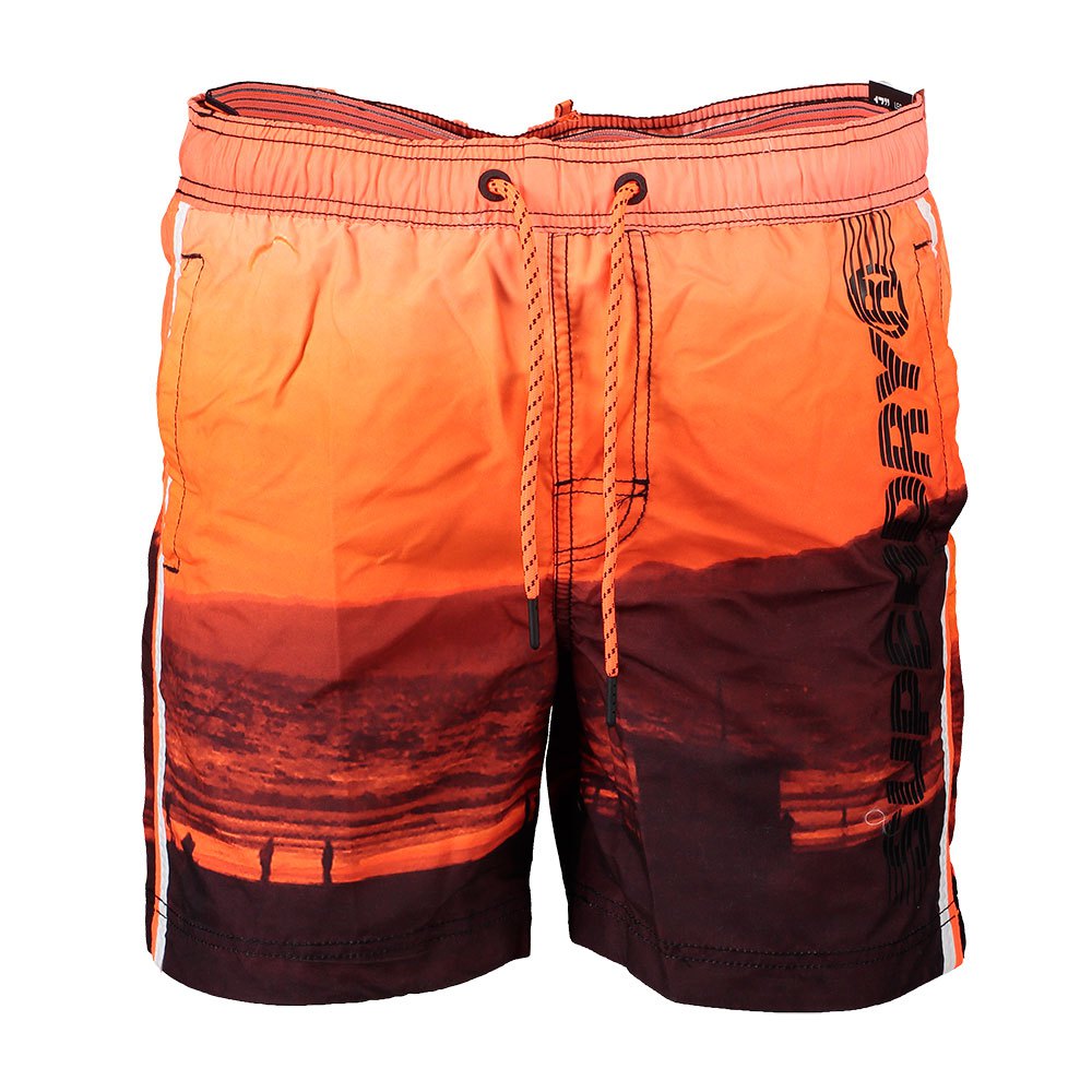 Clothing Superdry State Volley Swimming Shorts Orange