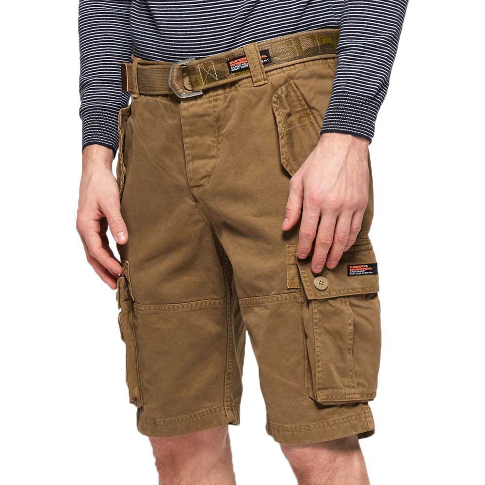 Clothing Superdry Core Heavy Cargo Shorts Brown