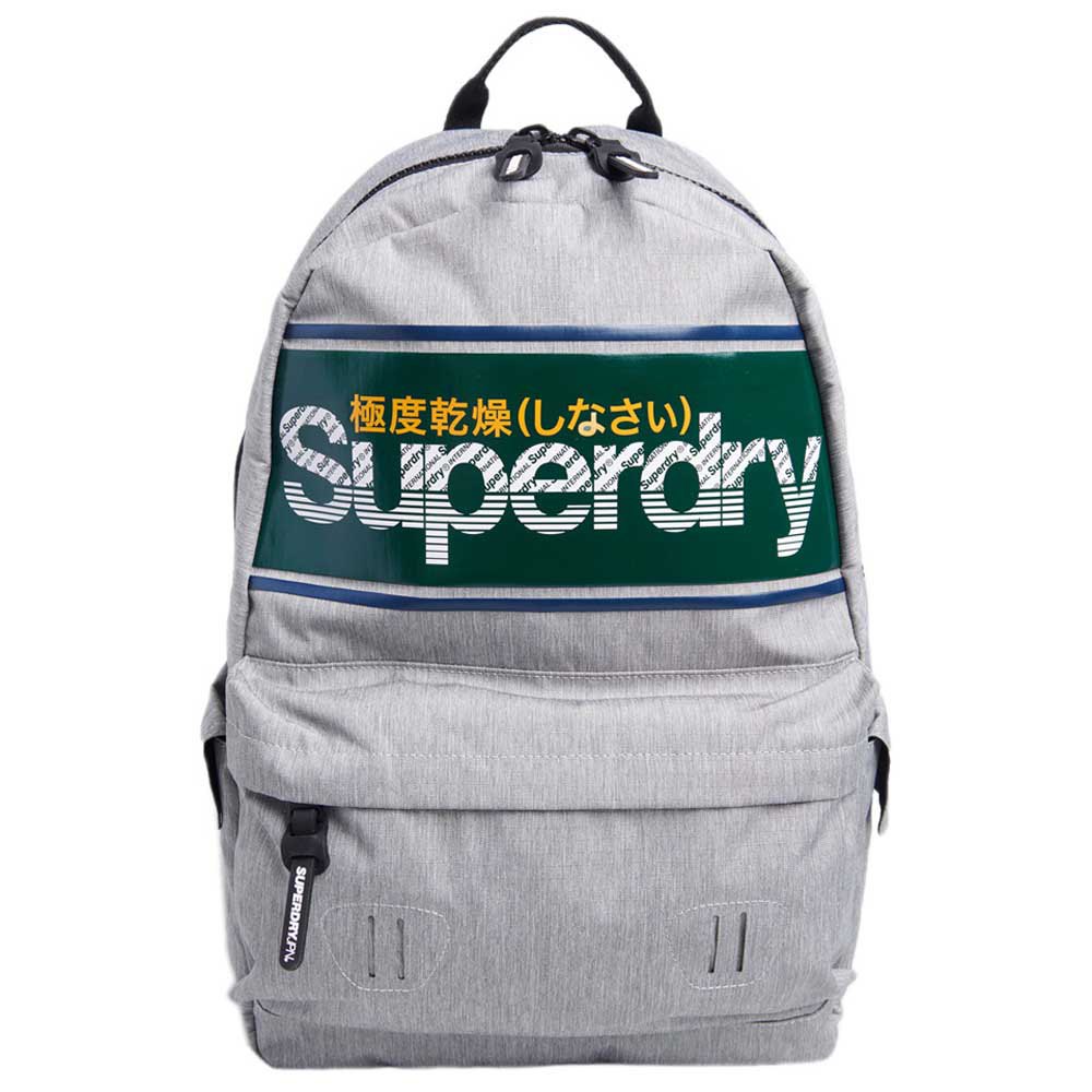 Superdry Stripe Logo Backpack Grey