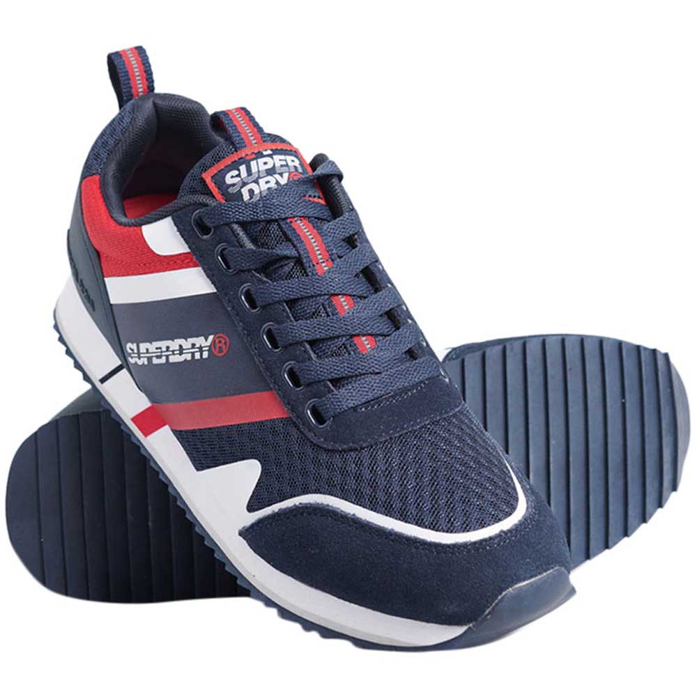Sneakers Superdry Fero Running Trainers Blue