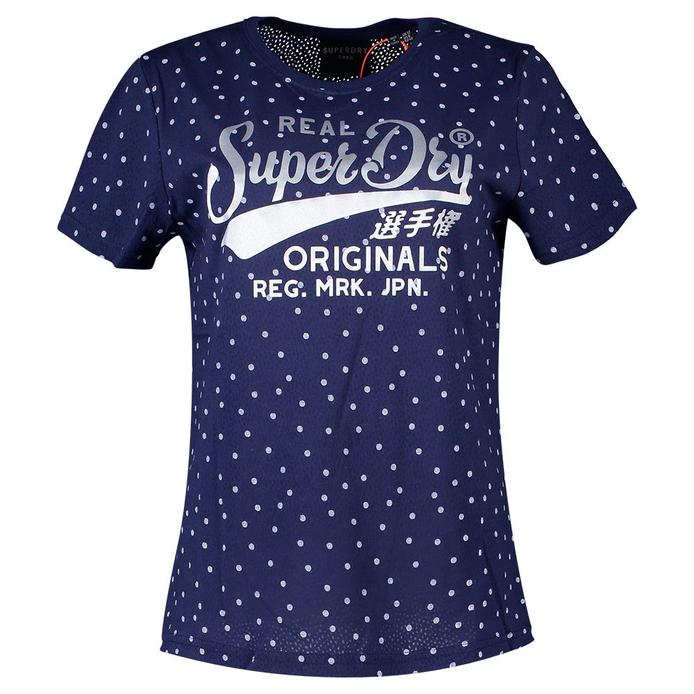 Superdry Rookie Dot All Over Print Short Sleeve TShirt 