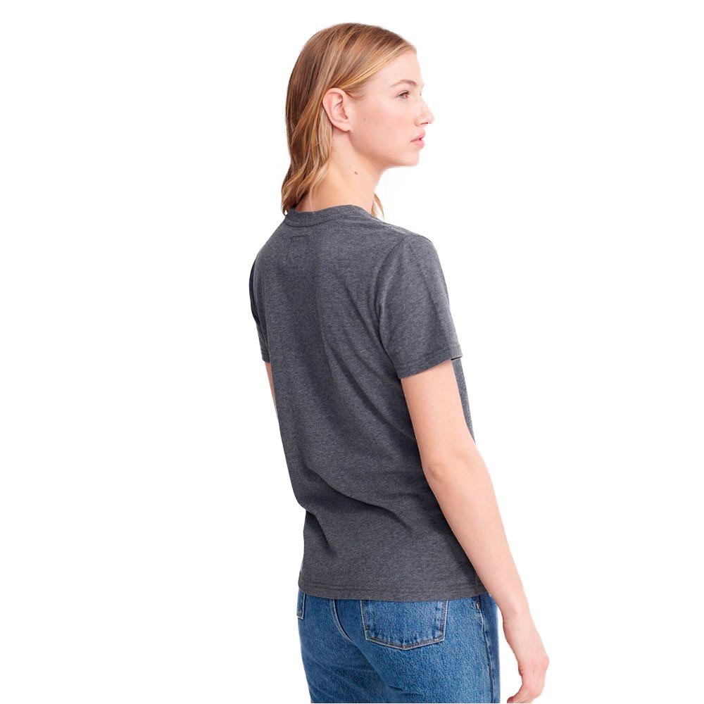 T-shirts Superdry Premium Leather Rainbow Short Sleeve T-Shirt Grey