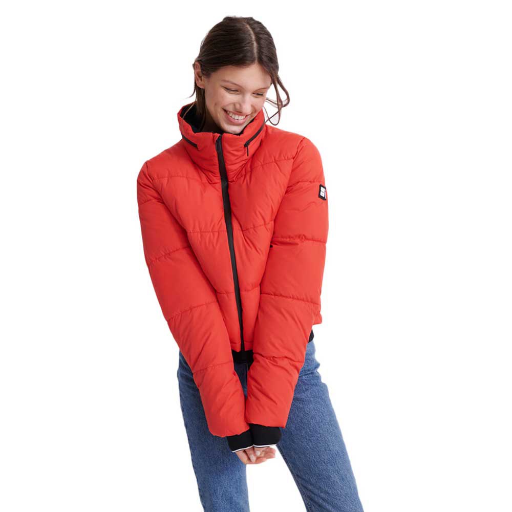 Coats And Parkas Superdry Essentials Padded Coat Red
