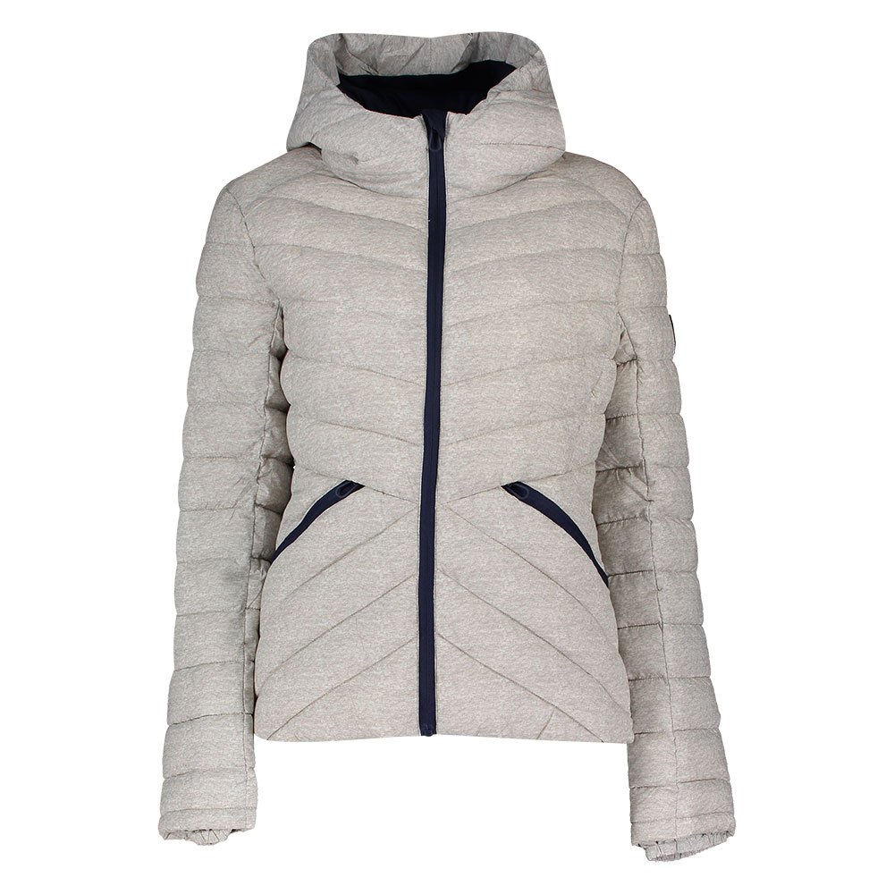 Women Superdry Essentials Helio Padded Jacket Grey