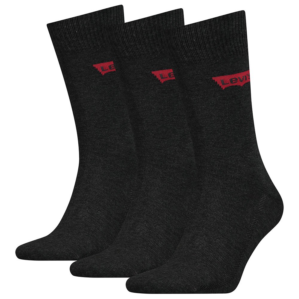 Clothing Levi´s® Batwing Logo Regular Socks 3 Pairs Black