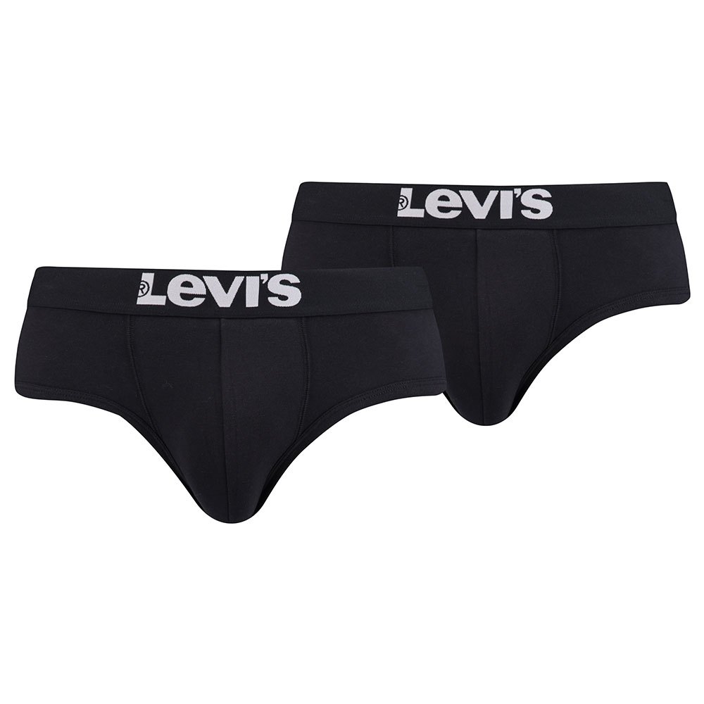 Underwear Levi´s® Solid Basic Slip 2 Units Black