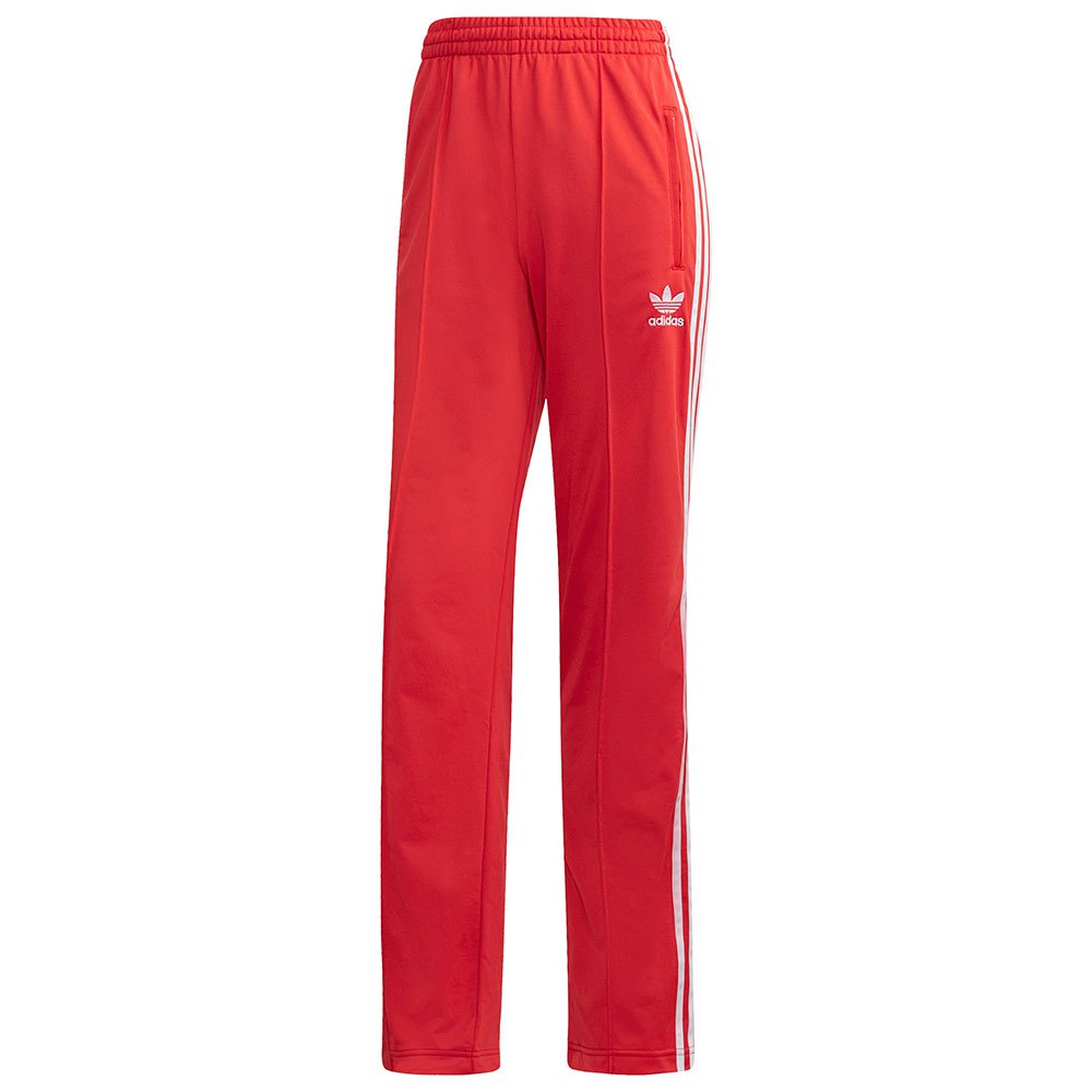 red adidas firebird track pants