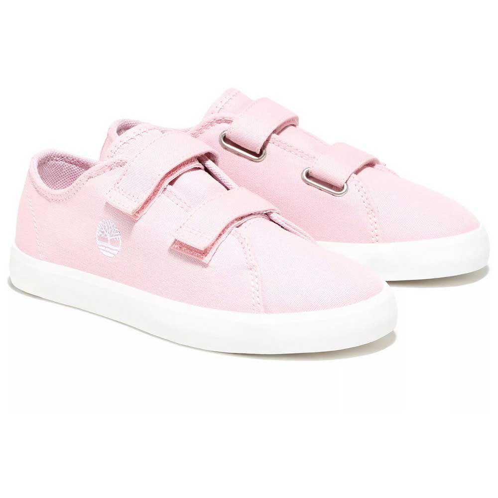 Shoes Timberland Newport Bay Canvas 2 Strap Oxford Toddler Trainers Pink
