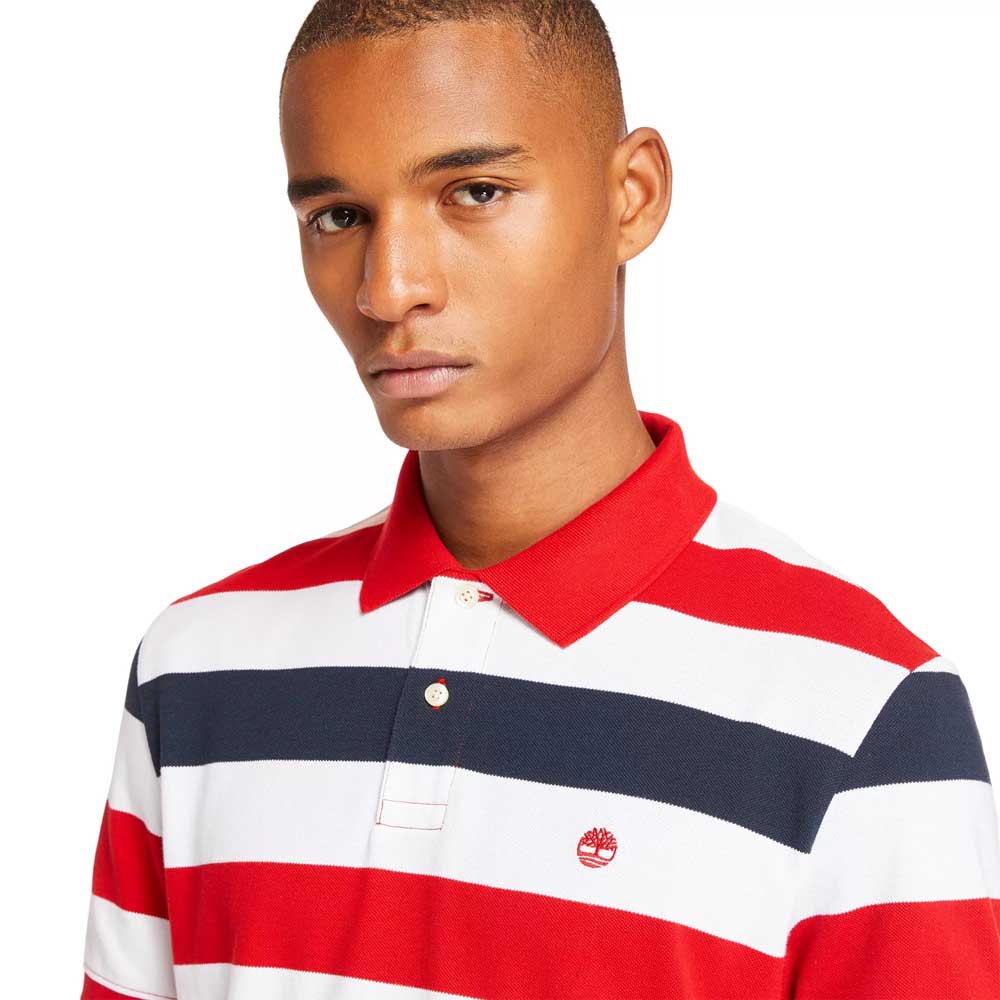 Mens Millers River Striped Rugby Shirt 