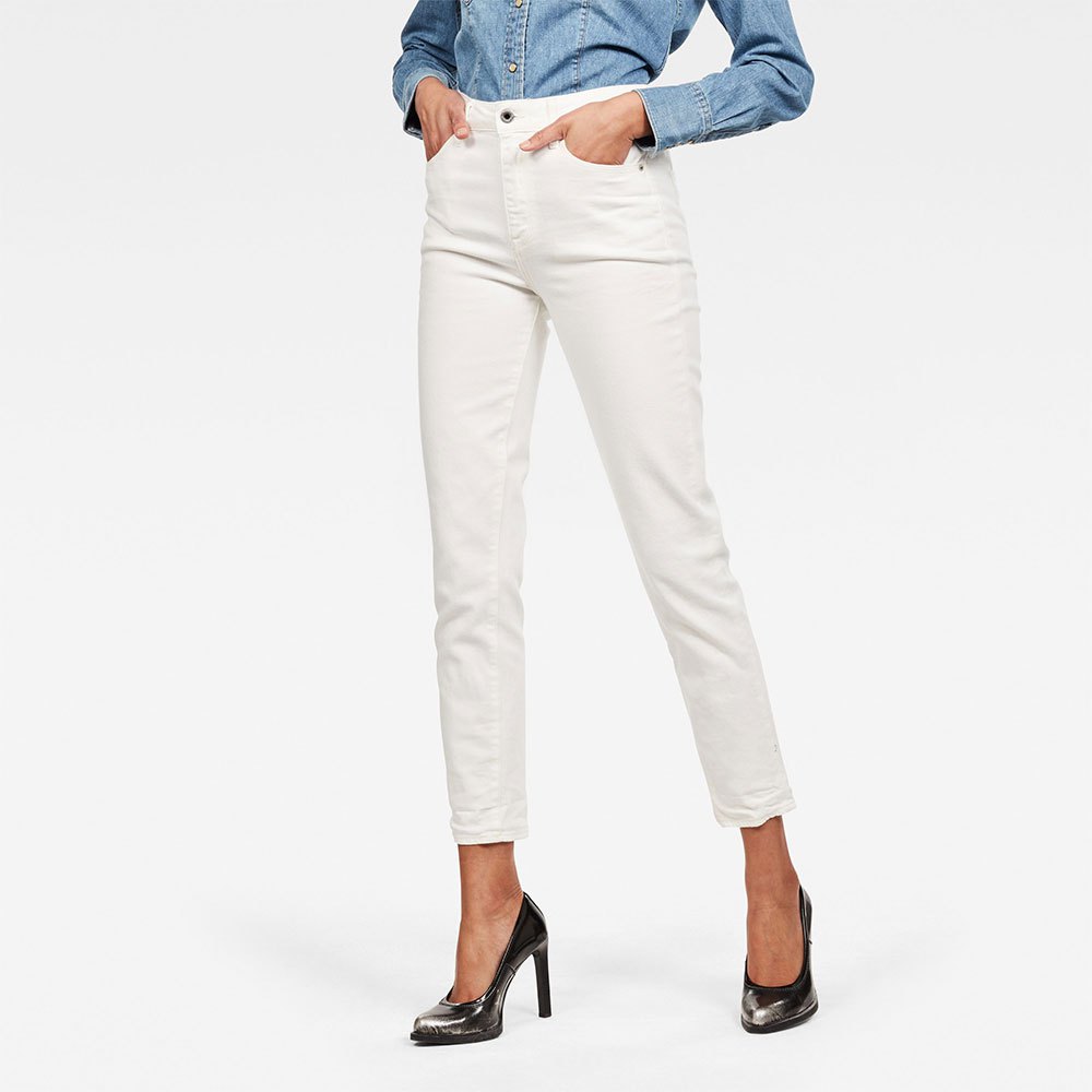 Vêtements Gstar Jeans 3301 High Waist Straight 90´s Ankle 3D Milk