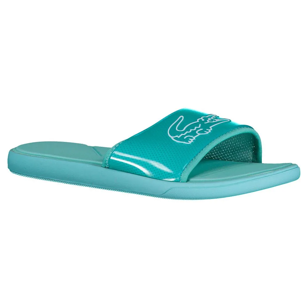 Lacoste Textile Flip Flops Green buy and offers on Dressinn