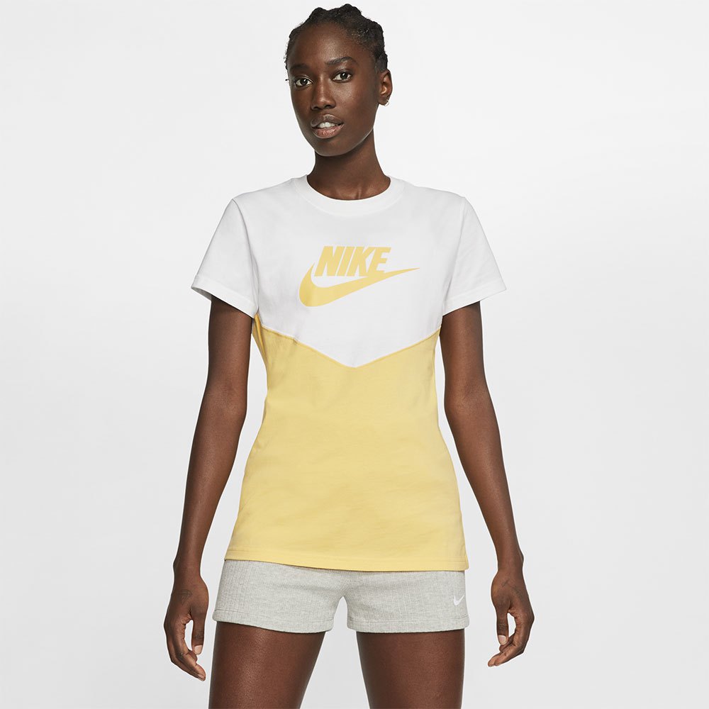 Women Nike Sportswear Heritage Short Sleeve T-Shirt White