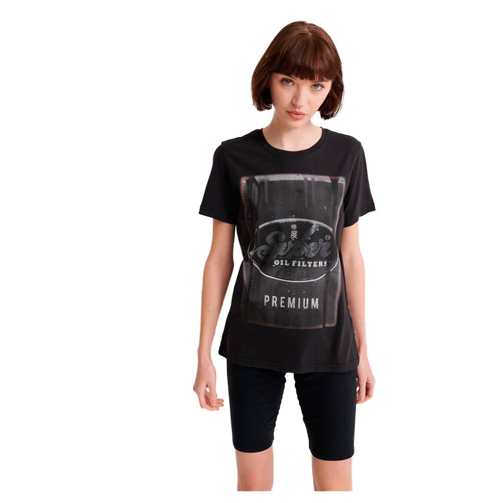 Clothing Superdry Photographic Workwear Short Sleeve T-Shirt Black