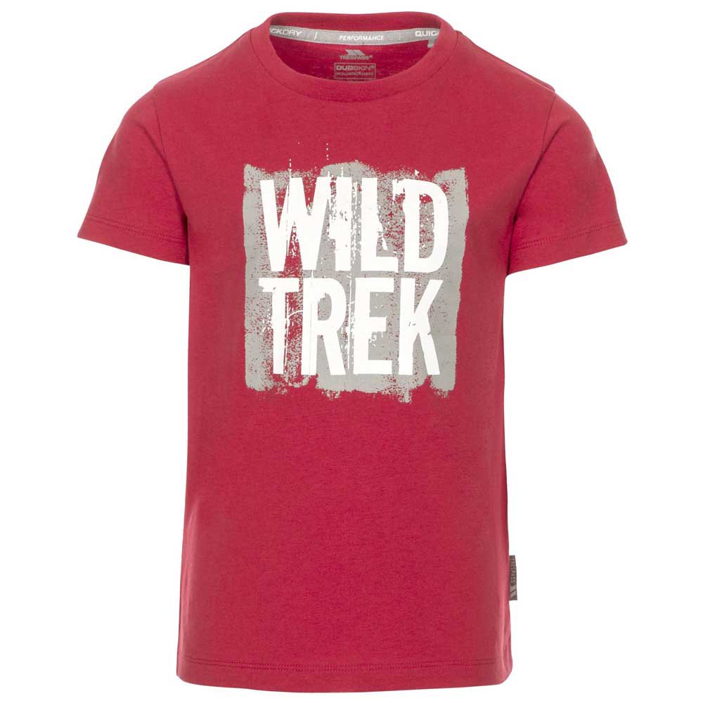 Boy Trespass Zealous Short Sleeve T-Shirt Red