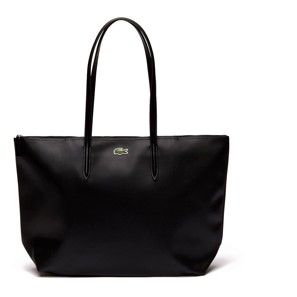 Bags Lacoste L.12.12 Concept Zip Tote Bag Black