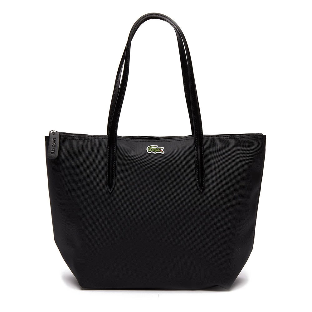 Bags Lacoste L.12.12 Concept Small Zip Tote Tote Bag Black