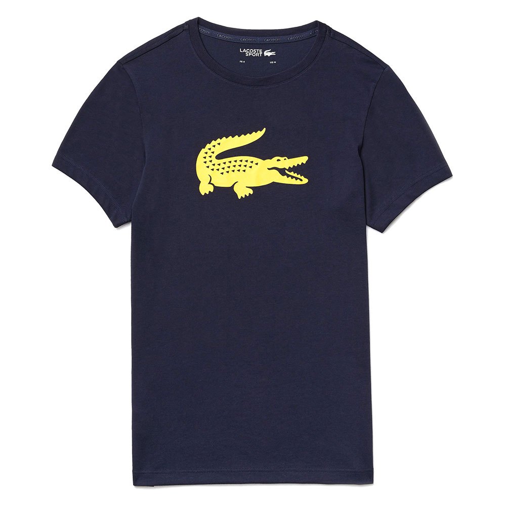 T-shirts Lacoste Crocodile Technical Short Sleeve T-Shirt Blue