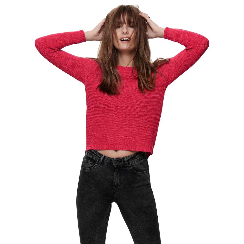 Women Only Genna Xo Knit Sweater Red