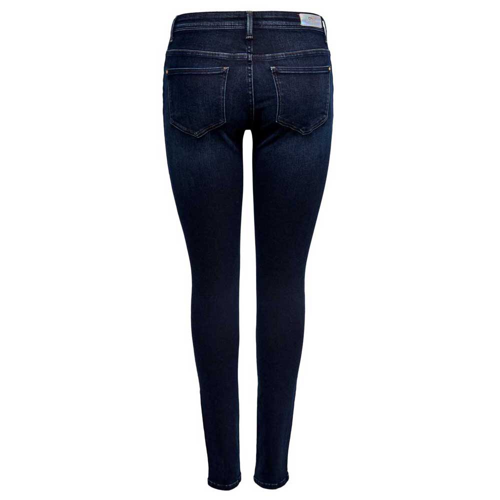 Vêtements Only Jeans Isa Life Regular Skinny Zip BB REA10099 Dark Blue Denim