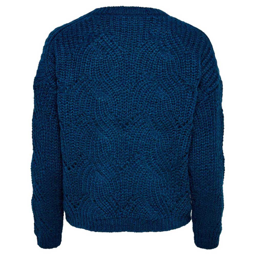 Clothing Only Havana Knit Sweater Blue